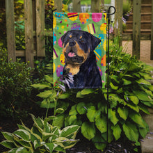 Load image into Gallery viewer, Rottweiler Easter Eggtravaganza Garden Flag - Outdoor Decorative Yard Flag
