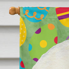 Load image into Gallery viewer, Bichon Frise Easter Eggtravaganza Flag Canvas House Size
