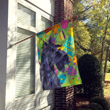 Load image into Gallery viewer, Scottish Terrier Easter Eggtravaganza Flag Canvas House Size