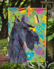 Load image into Gallery viewer, Scottish Terrier Easter Eggtravaganza Garden Flag - Outdoor Decorative Yard Flag