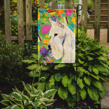 Load image into Gallery viewer, Scottish Terrier Easter Eggtravaganza Garden Flag - Outdoor Decorative Yard Flag