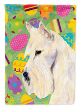 Load image into Gallery viewer, Scottish Terrier Easter Eggtravaganza Garden Flag - Outdoor Decorative Yard Flag