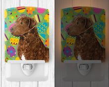 Load image into Gallery viewer, Chesapeake Bay Retriever Easter Eggtravaganza Ceramic Night Light SS4876CNL