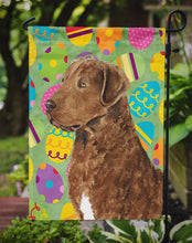 Load image into Gallery viewer, Chesapeake Bay Retriever Easter Eggtravaganza Garden Flag - Outdoor Decorative Yard Flag