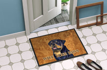 Load image into Gallery viewer, Rottweiler Wipe your Paws Doormat - 24x36 Decorative Floor Mat – Indoor/Outdoor Rug with Artistic Flair SS4880JMAT