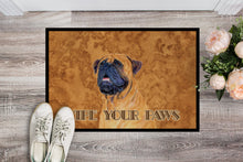 Load image into Gallery viewer, Mastiff Wipe your Paws Doormat - 24x36 Decorative Floor Mat – Indoor/Outdoor Rug with Artistic Flair SS4881JMAT