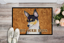 Load image into Gallery viewer, Toy Fox Terrier Wipe your Paws Doormat - 24x36 Decorative Floor Mat – Indoor/Outdoor Rug with Artistic Flair SS4882JMAT