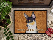 Load image into Gallery viewer, Toy Fox Terrier Wipe your Paws Doormat - 24x36 Decorative Floor Mat – Indoor/Outdoor Rug with Artistic Flair SS4882JMAT