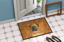 Load image into Gallery viewer, Bullmastiff Wipe your Paws Doormat - 24x36 Decorative Floor Mat – Indoor/Outdoor Rug with Artistic Flair SS4883JMAT