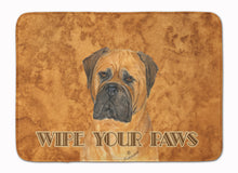 Load image into Gallery viewer, Bullmastiff Wipe your Paws Machine Washable Memory Foam Mat SS4883RUG