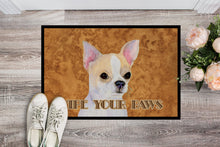 Load image into Gallery viewer, Chihuahua Wipe your Paws Doormat - 24x36 Decorative Floor Mat – Indoor/Outdoor Rug with Artistic Flair SS4901JMAT