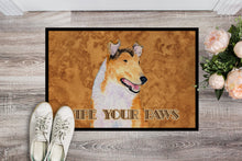 Load image into Gallery viewer, Collie Smooth Wipe your Paws Doormat - 24x36 Decorative Floor Mat – Indoor/Outdoor Rug with Artistic Flair SS4903JMAT