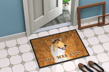 Load image into Gallery viewer, Collie Smooth Wipe your Paws Doormat - 24x36 Decorative Floor Mat – Indoor/Outdoor Rug with Artistic Flair SS4903JMAT