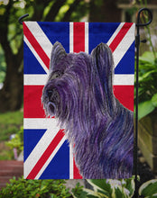 Load image into Gallery viewer, Skye Terrier with English Union Jack British Flag Garden Flag – Decorative Outdoor Yard Flag SS4905GF