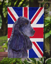 Load image into Gallery viewer, Cocker Spaniel with English Union Jack British Flag Garden Flag - Outdoor Decorative Yard Flag SS4913GF