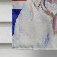 Load image into Gallery viewer, English Bulldog with English Union Jack British Flag Flag Canvas House Size SS4926CHF