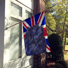 Load image into Gallery viewer, Chow Chow with English Union Jack British Flag Flag Canvas House Size SS4943CHF