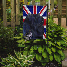 Load image into Gallery viewer, Chow Chow with English Union Jack British Flag Garden Flag - Outdoor Decorative Yard Flag SS4943GF