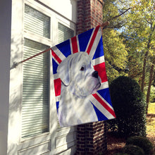 Load image into Gallery viewer, Boxer with English Union Jack British Flag Flag Canvas House Size SS4951CHF