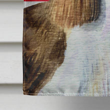 Load image into Gallery viewer, Springer Spaniel with English Union Jack British Flag Flag Canvas House Size SS4955CHF