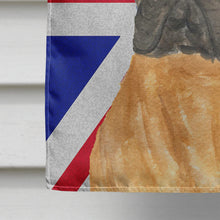 Load image into Gallery viewer, Bullmastiff with English Union Jack British Flag Flag Canvas House Size SS4959CHF