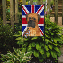 Load image into Gallery viewer, Bullmastiff with English Union Jack British Flag Garden Flag - Outdoor Decorative Yard Flag SS4959GF