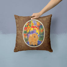 Load image into Gallery viewer, Chow Chow Throw Pillow - 14x14 Decorative Pillow – Art for Your Home &amp; Patio