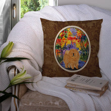 Load image into Gallery viewer, Chow Chow Throw Pillow - 14x14 Decorative Pillow – Art for Your Home &amp; Patio