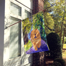 Load image into Gallery viewer, Chow Chow Flag Canvas House Size