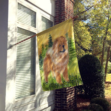 Load image into Gallery viewer, Chow Chow Flag Canvas House Size