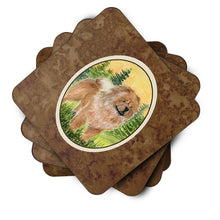 Load image into Gallery viewer, Chow Chow Coasters - Set of 4 Lightweight Foam, Absorbent Drink Coasters