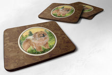 Load image into Gallery viewer, Chow Chow Coasters - Set of 4 Lightweight Foam, Absorbent Drink Coasters