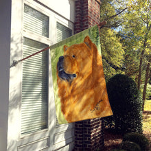 Load image into Gallery viewer, Chow Chow Flag Canvas House Size