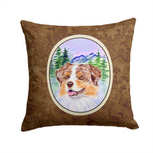 Load image into Gallery viewer, Australian Shepherd Throw Pillow - 14x14 Decorative Pillow – Art for Your Home &amp; Patio