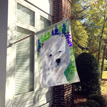 Load image into Gallery viewer, Westie Flag Canvas House Size
