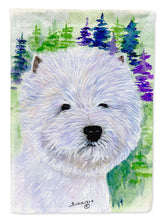 Load image into Gallery viewer, Westie Flag Canvas House Size