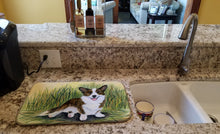 Load image into Gallery viewer, Corgi Dish Drying Mat – Absorbent, Artistic Kitchen Essentials SS8004DDM
