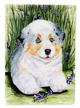 Load image into Gallery viewer, Australian Shepherd Flag Canvas House Size