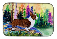 Load image into Gallery viewer, Corgi Dish Drying Mat – Absorbent, Artistic Kitchen Essentials SS8006DDM