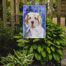 Load image into Gallery viewer, Clumber Spaniel Garden Flag – Decorative Outdoor Yard Flag