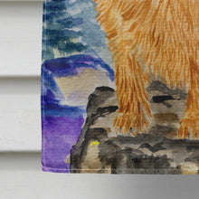 Load image into Gallery viewer, Norwich Terrier Flag Canvas House Size
