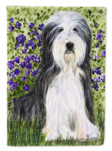 Load image into Gallery viewer, Bearded Collie Flag Canvas House Size