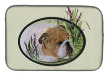 Load image into Gallery viewer, English Bulldog Dish Drying Mat – Absorbent, Artistic Kitchen Essentials SS8023DDM