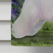 Load image into Gallery viewer, Bichon Frise Flag Canvas House Size