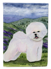 Load image into Gallery viewer, Bichon Frise Garden Flag – Decorative Outdoor Yard Flag