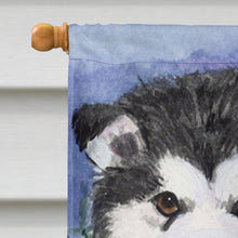 Load image into Gallery viewer, Alaskan Malamute Flag Canvas House Size