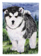 Load image into Gallery viewer, Alaskan Malamute Flag Canvas House Size