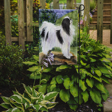 Load image into Gallery viewer, Japanese Chin Garden Flag – Decorative Outdoor Yard Flag