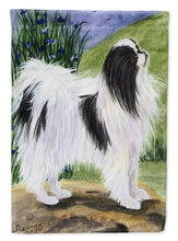 Load image into Gallery viewer, Japanese Chin Garden Flag – Decorative Outdoor Yard Flag