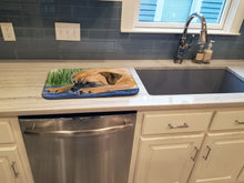 Load image into Gallery viewer, Bullmastiff Dish Drying Mat – Absorbent, Artistic Kitchen Essentials SS8033DDM